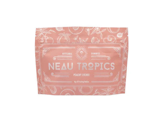 Neau Tropics Artisanal Gummies – Peachy Lychee 4g