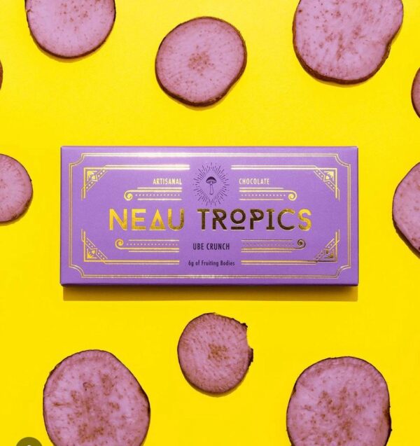 Neau Tropics Artisanal Chocolate – Ube Crunch 6g