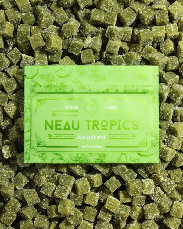 Neau Tropics Artisanal Gummies – Sour Green Apple 4g - Image 2